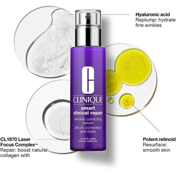 Clinique Smart Clinical Wrinkle Repair Serum 1.7oz NIB - Picture 6 of 7